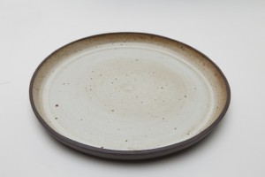 -Vintage Glaze with Raw Rim and Sides-